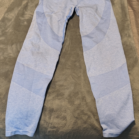 PINK Victoria's Secret Blue Leggings - Picture 3 of 5